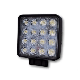 Reflektor LED 12-24VDC 48W 1802lm 6000K IP67 crni