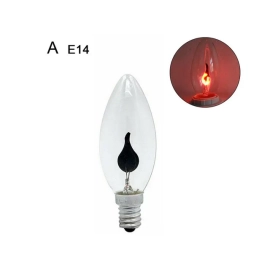 Žarulja LED E14 3W imitacija plamena A-tip