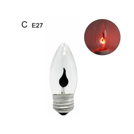 Žarulja LED E27 3W imitacija plamena C-tip