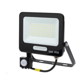 Reflektor LED 230VAC 50W sa senz. 6000K IP65 crni