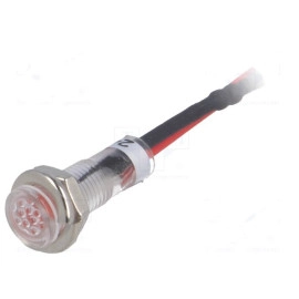 Tinjalica LED 3mm 24V crvena