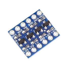 Modul - Logic Level converter I2C 4I/O 5/3,3V