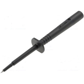 Pipalica za instrument; 4mm; 16A; d:13,9cm; crna