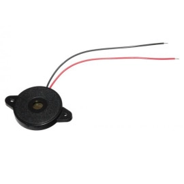 Piezo bez oscilatora 30V 30mm 90dB 4,5kHz sa žicom