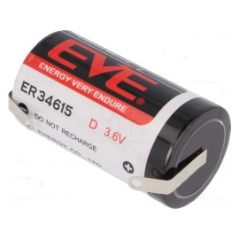 Baterija litij R20 D 3,6V 19000mAh EVE + listići