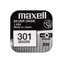 Baterija silver-oxid 301 SR43SW 1,55V Maxell