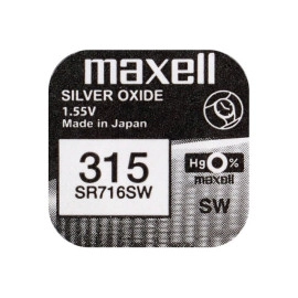 Baterija silver-oxid 315 SR716SW 1,55V Maxell