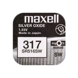 Baterija silver-oxid 317 SR516SW 1,55V Maxell