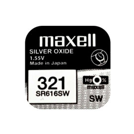 Baterija silver-oxid 321 SR616SW 1,55V Maxell