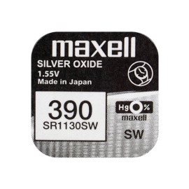 Baterija silver-oxid 390 SR1130SW 1,55V Maxell- - 