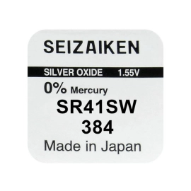 Baterija silver-oxid 384 SR41SW 1,55V Seiko