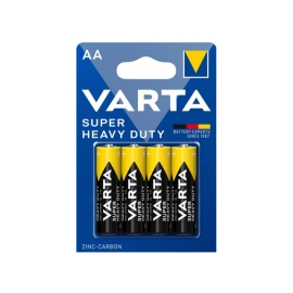 Baterija cink-ugljik R6 AA 1,5V Varta BL4 - - - - 