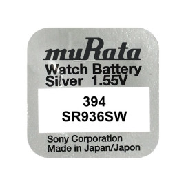 Baterija silver-oxid 394 SR936SW 1,55V Murata