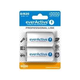 Baterija NIMH R20 D 1,2V 10000mAh everActive