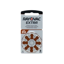 Baterija cink-zrak A312; 1,45V RAYOVAC extra BL8