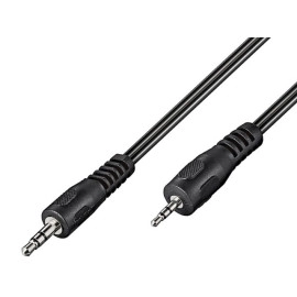 Kabel 2,5 stereo muški / 3,5 stereo muški; 2m