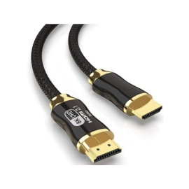 Kabel HDMI-A / HDMI-A 2.1; 48G 8K; pozlata; 3m ple