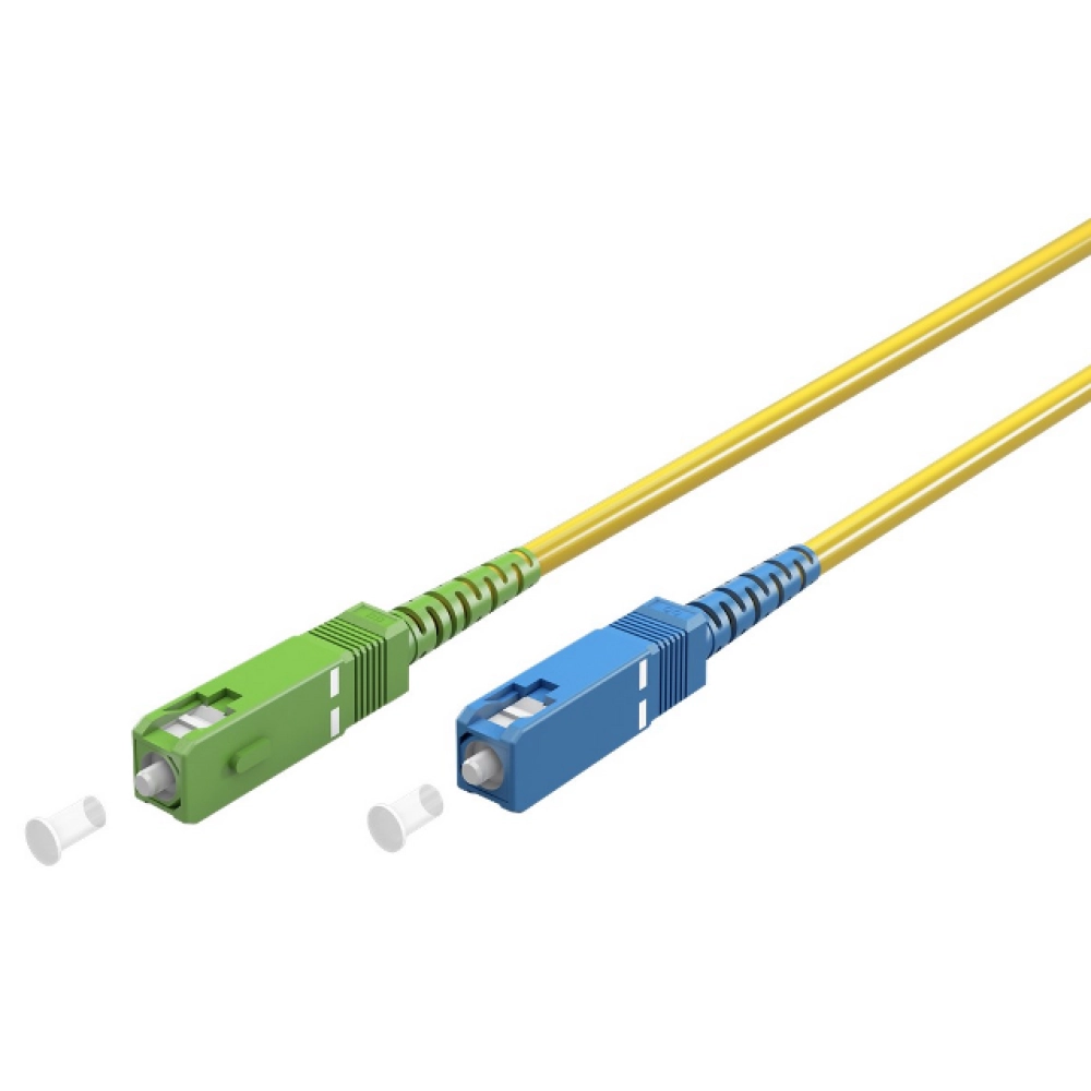 Kabel optički mrežni SC-APC / SC-UPC OS2 20m