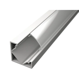 Aluminijski profil nadgradni kutni 18.5x12.2mm; 2m