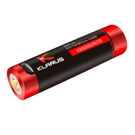 Baterija litij-ion 14500 AA 3,7V 750mAh Klarus USB