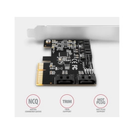 Kontroler PCI-E SATA 6G x2 + eSATA x2, PCES-SA4X4