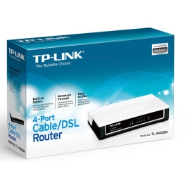 ROUTER 4xLAN TP-LINK TL-R402M PPPoE, Firewall, DHC