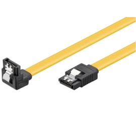 Kabel SATA data 20 cm kutni, 7 pin