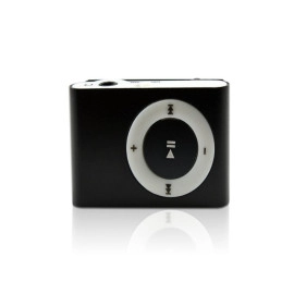 MP3 player aluminijski crni