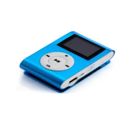 MP3 player aluminijski plavi