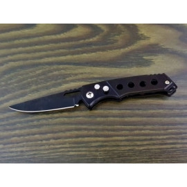 Nož skakavac T-bone 14,5cm; crni