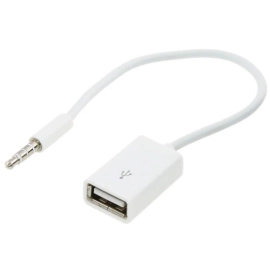 Adapter USB 2.0 ženski na 3,5 stereo muški 4-pol