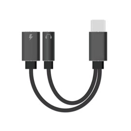 Adapter USB-C muški na USB-C ženski + 3,5mm ženski