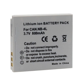 Baterija litij-ion NB-4L 3,7V 800mAh 2.96Wh zamj.