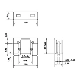 Osigurač auto - LP mini 7,5A 32VDC smeđi